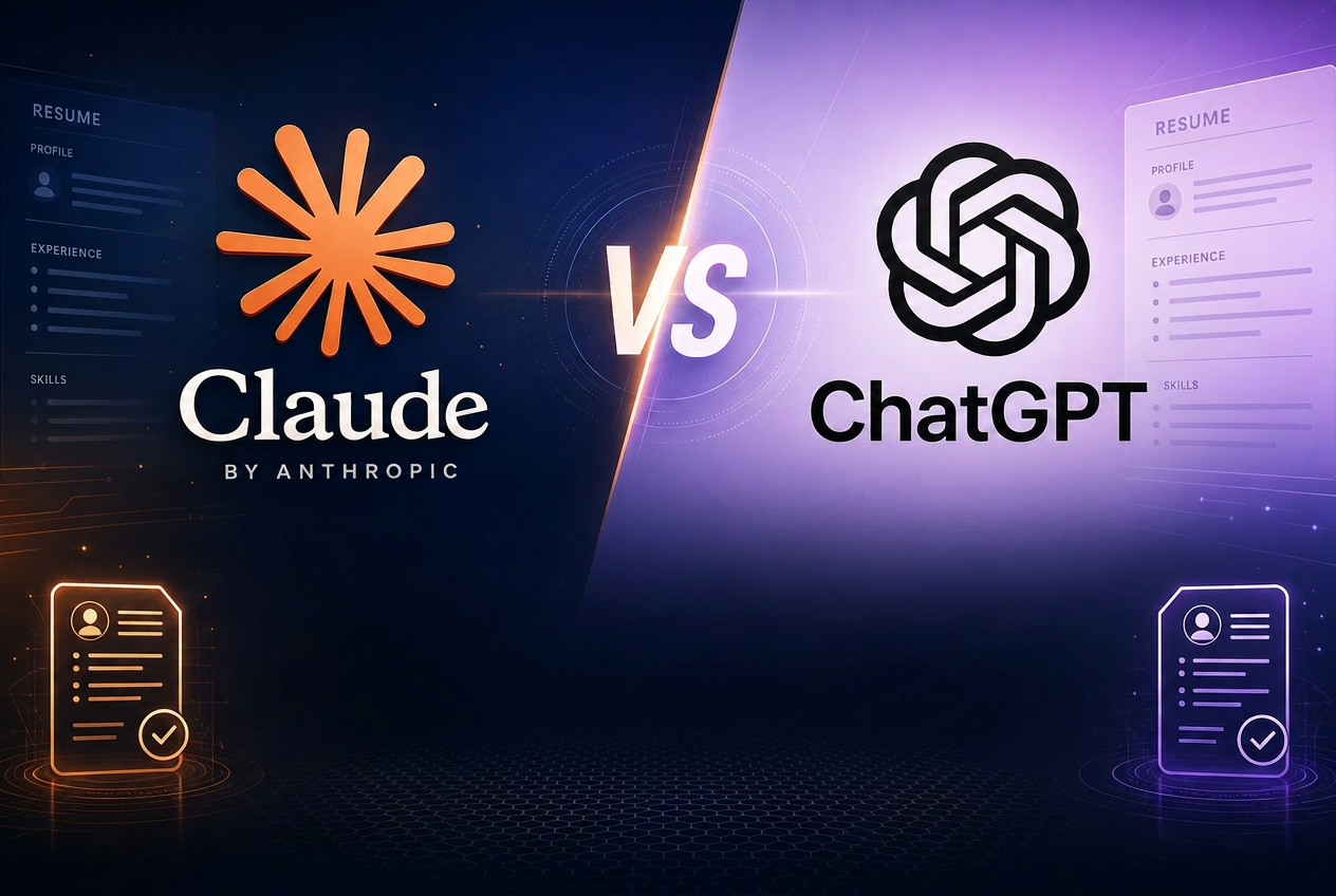 claude vs chatgpt resume 2026